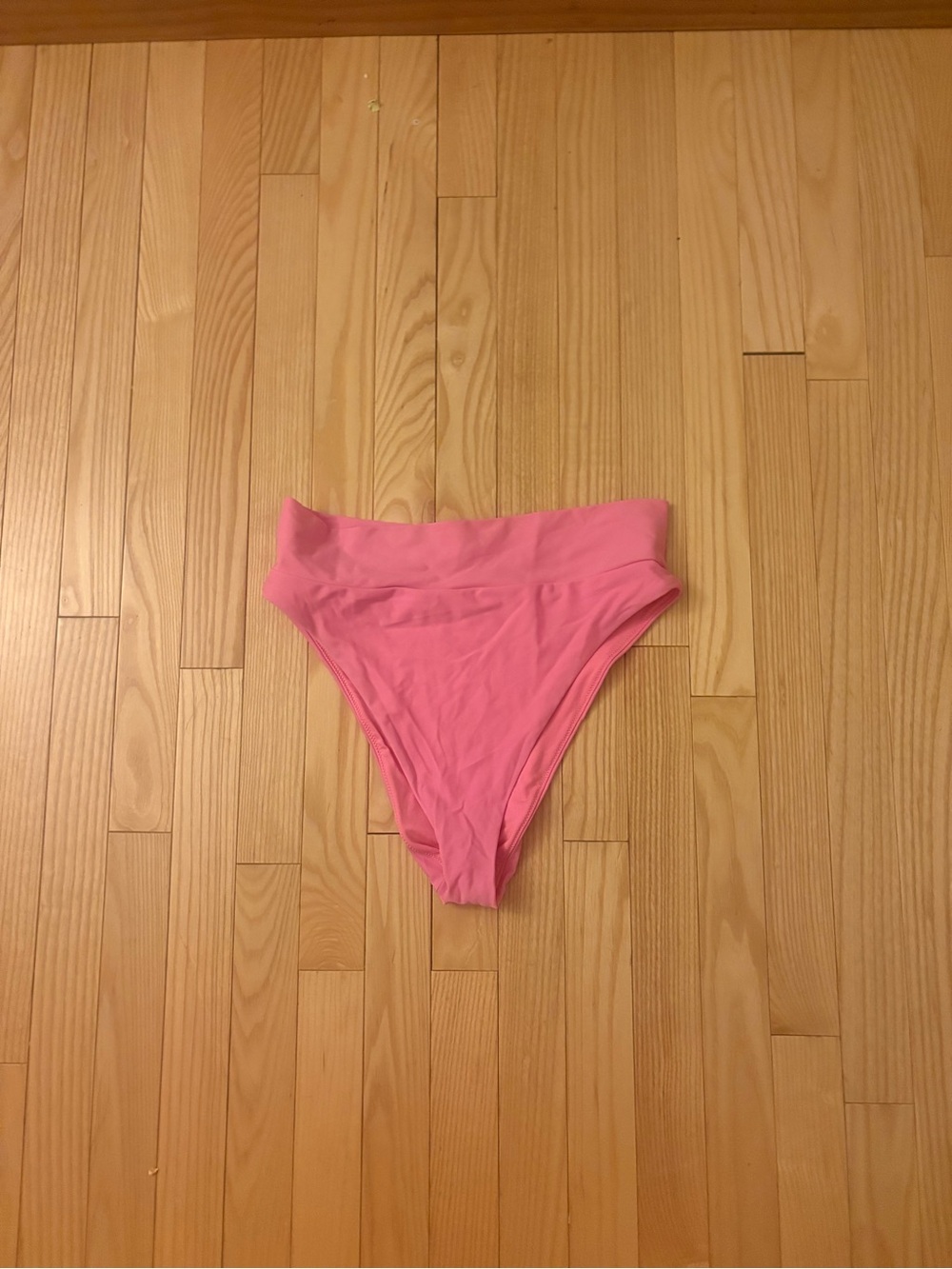 aerie Pink High-Waist Bikini Bottom